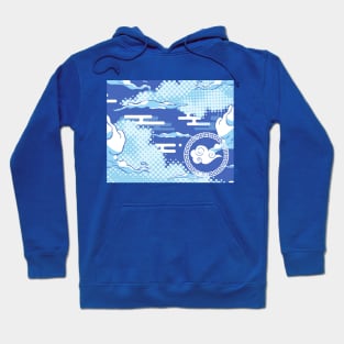 Blue Sky Dream with Blue Clouds | Blueness of Sky Hoodie